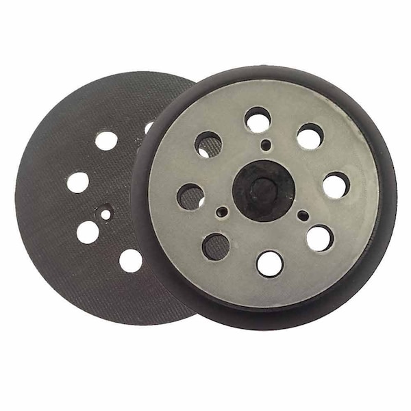 Superior Pads And Abrasives 5 Dia 8 Hole Sander Hook & Loop Pad Replaces Makita OE No 743081-8, 743051-7 Hitachi OE No 324-209 RSP27 - main